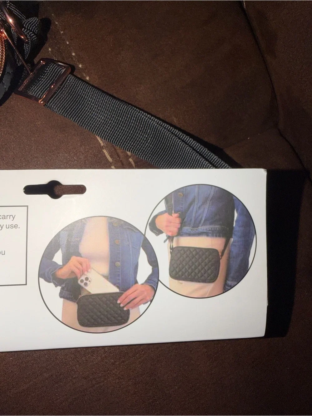 My Tagalongs phone crossbody